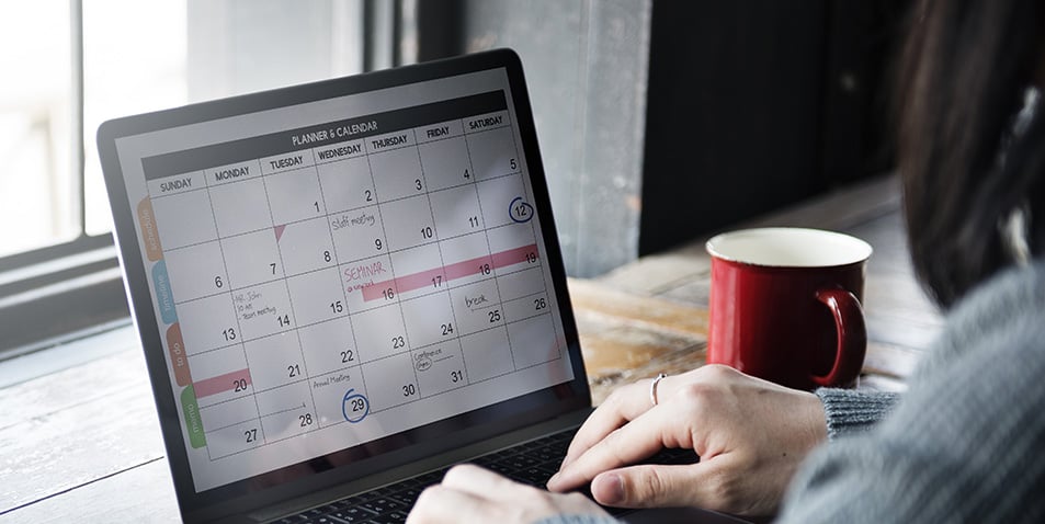 calendario de ventas
