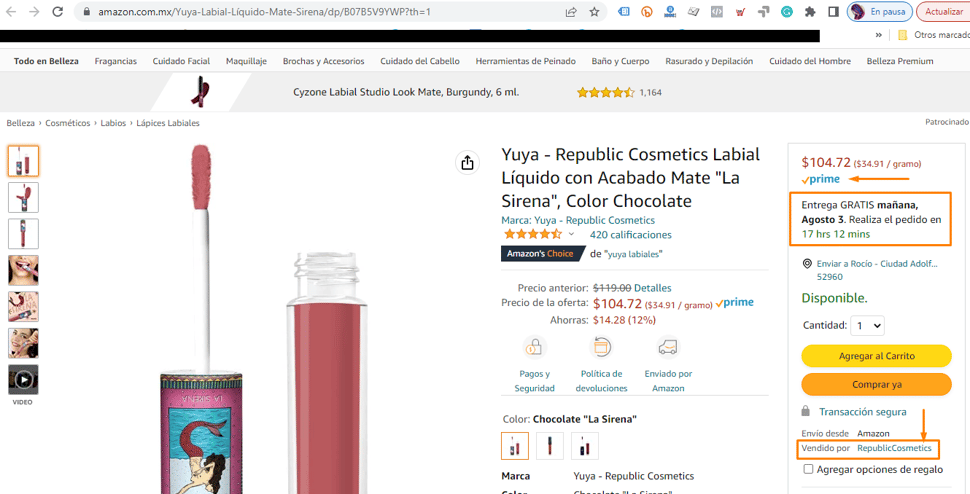 comprar en amazon